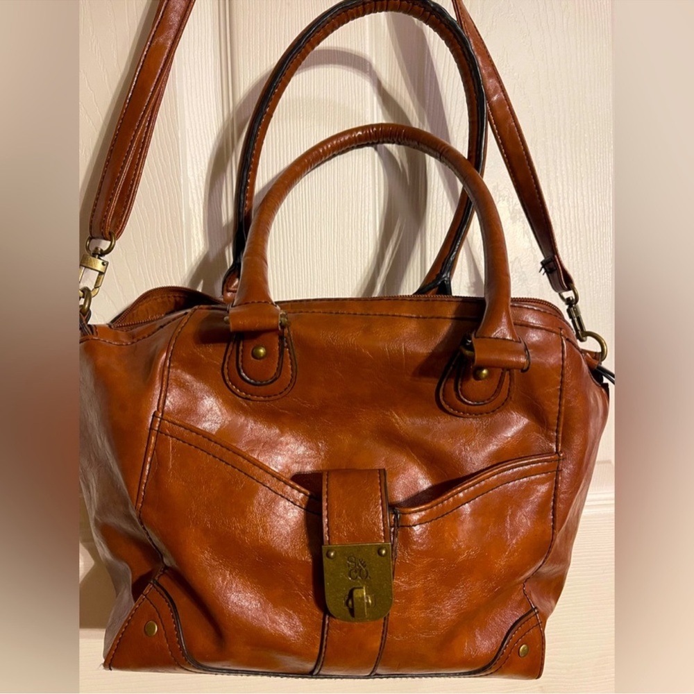 Style & Co. Tan Satchel